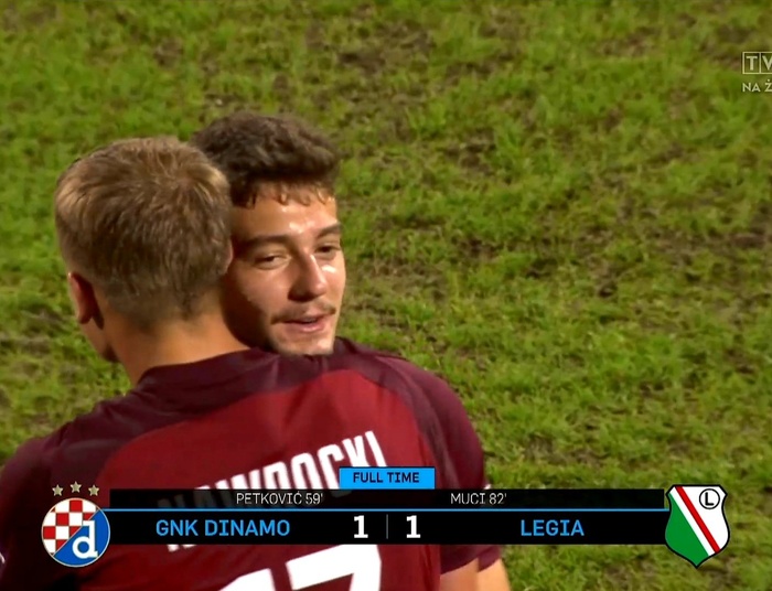 Legia uciekła spod topora. Remis z Dinamem Zagrzeb w eliminacjach do Ligi Mistrzów