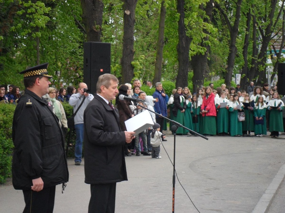 Wicestarosta A.Stolpa (fot.R.Kożuchowski)