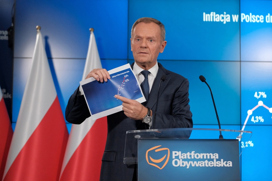 Donald Tusk chce zjednoczonej opozycji w wyborach. Fot. PAP/Mateusz Marek