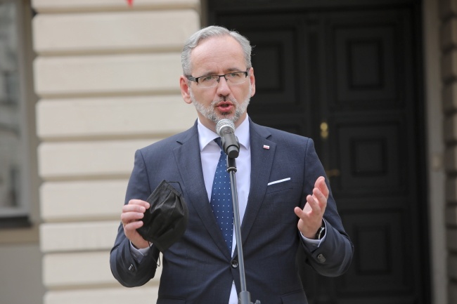 Minister zdrowia Adam Niedzielski. Fot. PAP/Wojciech Olkuśnik