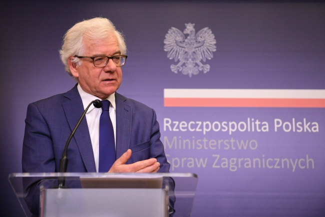 Jacek Czaputowicz zrezygnował ze stanowiska ministra spraw zagranicznych. Fot. PAP/Radek Pietruszka