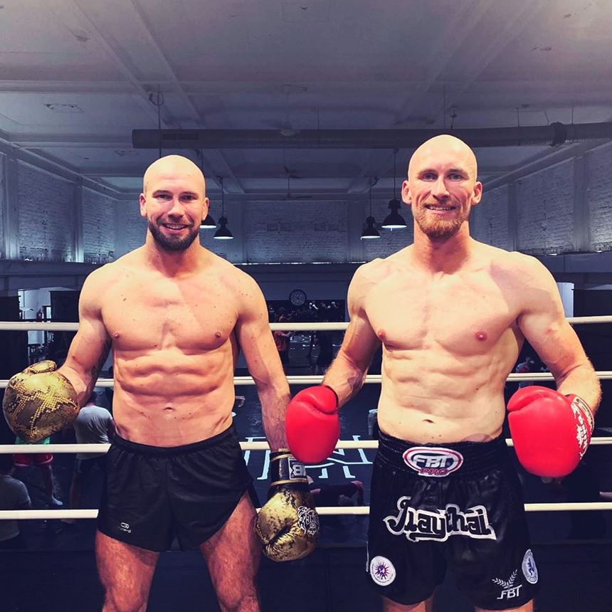 Radosław i Kamil Paczuscy. Fot. Uniq Fight Club