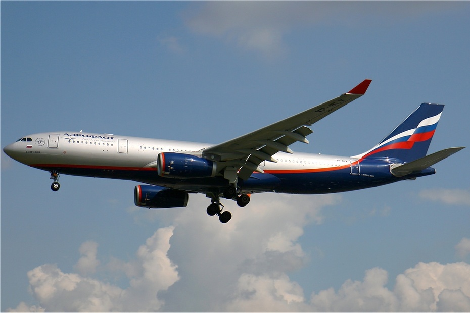Aeroflot Airbus A330-200, fot. Wikipedia.