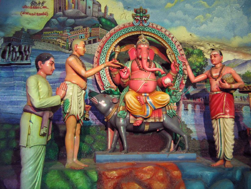 Ganeśia na szczurze