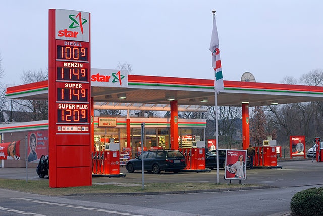 Stacja sieci Star w Niemczech należaca do polskiego koncernu PKN Orlen. Fot. Orlen Deutschland GmbH