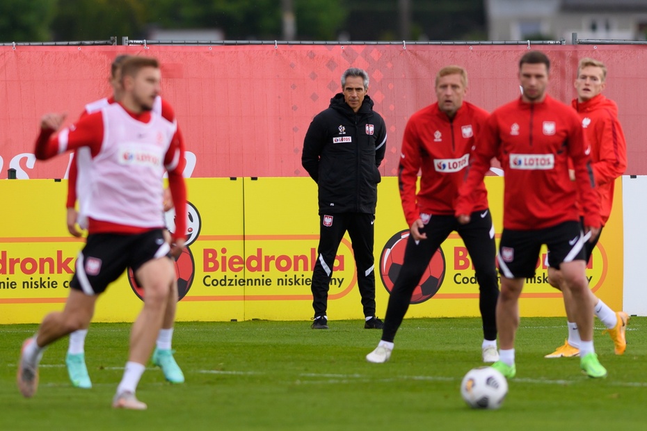 Piłkarze reprezentacji Polski przygotowują się w Opalenicy do Euro 2020. Fot. PAP/Jakub Kaczmarczyk