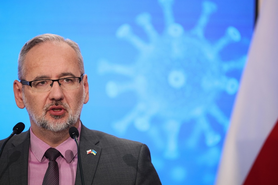 Minister zdrowia Adam Niedzielski. Fot. PAP/Leszek Szymański