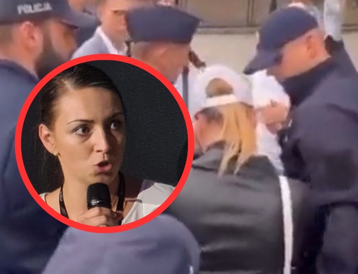 Policja opublikowała nagranie z zatrzymania Gajewskiej. Kłótnia w radiowozie