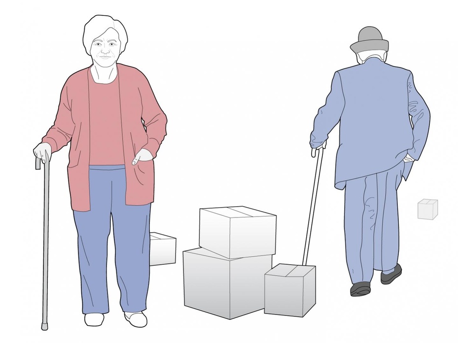 Codzienna aktywność ruchowa jest niezbędna dla zdrowia seniora. Fot. PAP