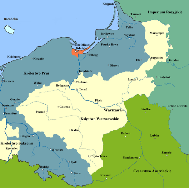 Księstwo Warszawskie w pierwszym okresie 1807-1809