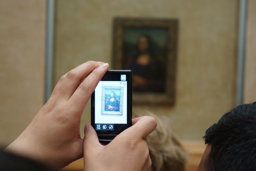 Mona Lisa jest od lat pilnie strzeżona i zabezpieczona, fot. Pixabay