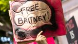 Protest #FreeBritney. fot. PAP/EPA/ETIENNE LAURENT
