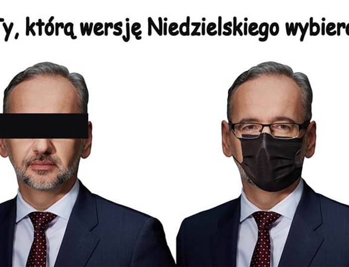 Niedzielski kolejny raz zmienia narrację ... za tydzień kolejna wersja manipulacji