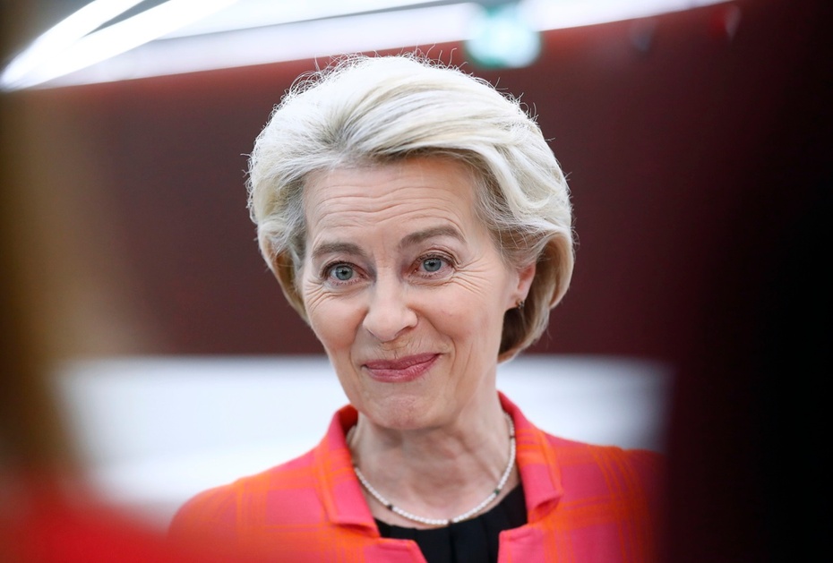 Szefowa Komisji Europejskiej Ursula von der Leyen. Fot. PAP/EPA/TOMS KALNINS