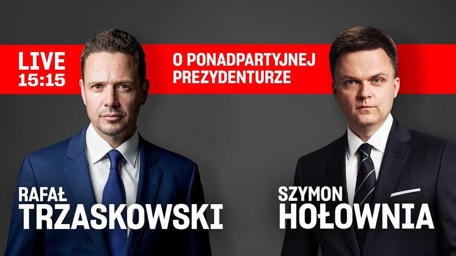 Rafał Trzaskowski i Szymon Hołownia. Fot. kadr z kampanii wyborczej