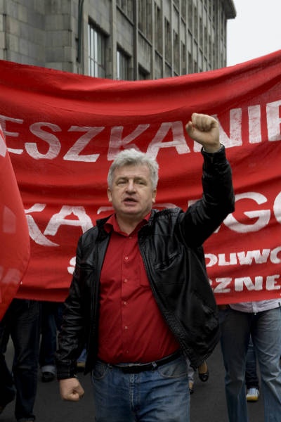 Piotr Ikonowicz - lider Ruchu Sprawiedliwości Społecznej