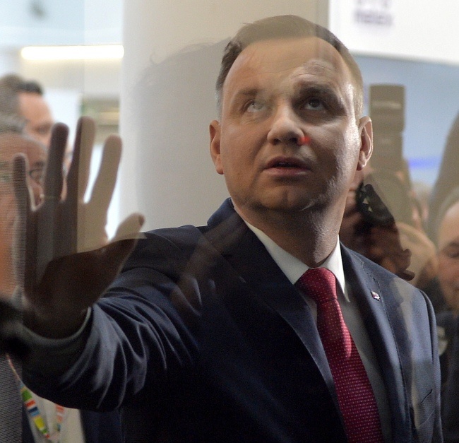 Andrzej Duda na Kongresie 590, fot. PAP/Darek Delmanowicz