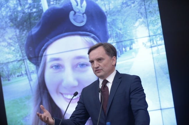 Minister sprawiedliwości, prokurator generalny Zbigniew Ziobro, fot.PAP/Marcin Obara