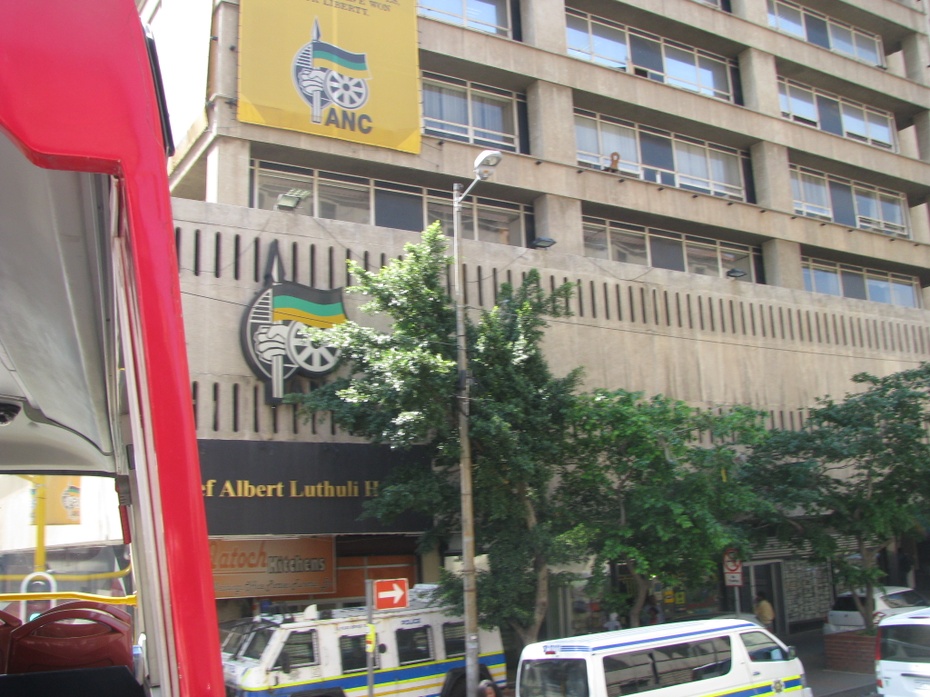 Johannesburg, siedziba ANC, zdjęcie autorki