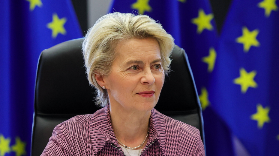 Przewodnicząca Komisji Europejskiej Ursula von der Leyen. (fot. PAP/EPA)