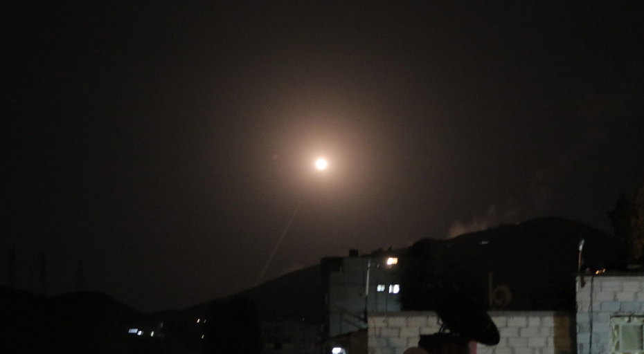 Niespokojnie w Syrii. Na okolice Damaszku spadają bomby. Fot. PAP/EPA