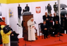 Ojciec Święty Jan Paweł II w e Wrocławiu rok 1997