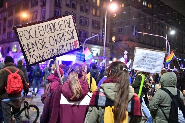 Strajk Kobiet, Warszawa