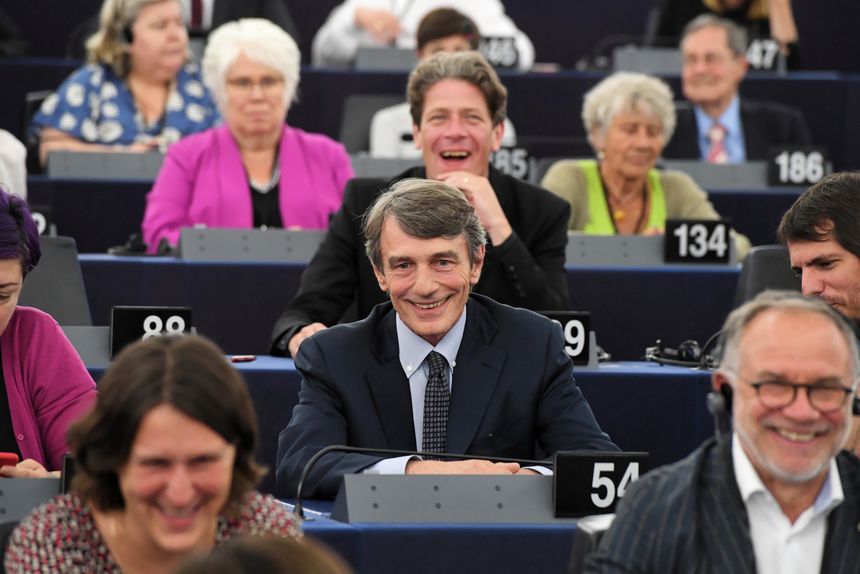 David Sassoli. fot. PAP/Radek Pietruszka