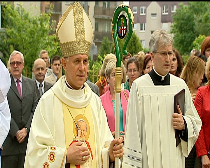 Główny celebrant Ks. Abp Mieczysław Mokrzycki- Metropolita Lwowski.
Zdj. wykonał: Mieczysław Szewłoga