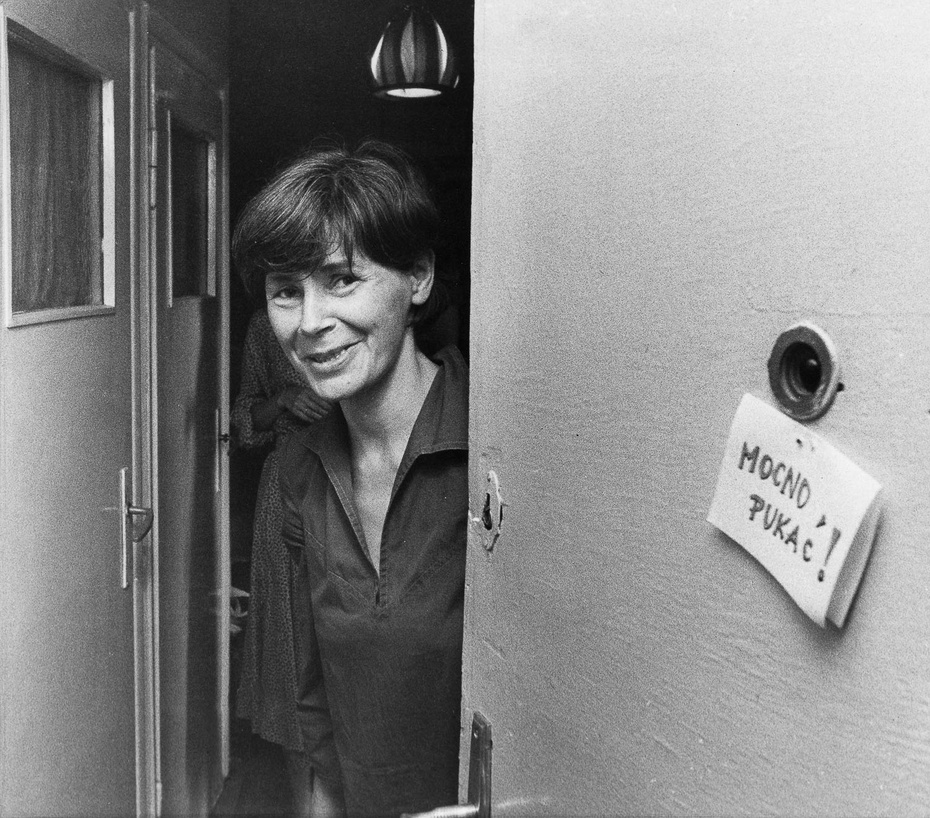 Zofia Romaszewska tuż po wyjściu z więzienia, lipiec 1983 r. / fot. archiwum rodzinne Romaszewskich