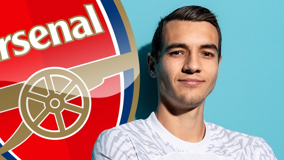 Jakub Kiwior będzie reprezentował barwy Arsenalu Londyn. Fot. Twitter