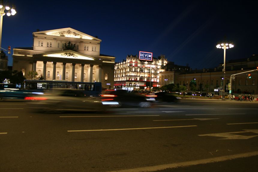 Teatr Bolszoj, Moskwa 17 lipca 2017.