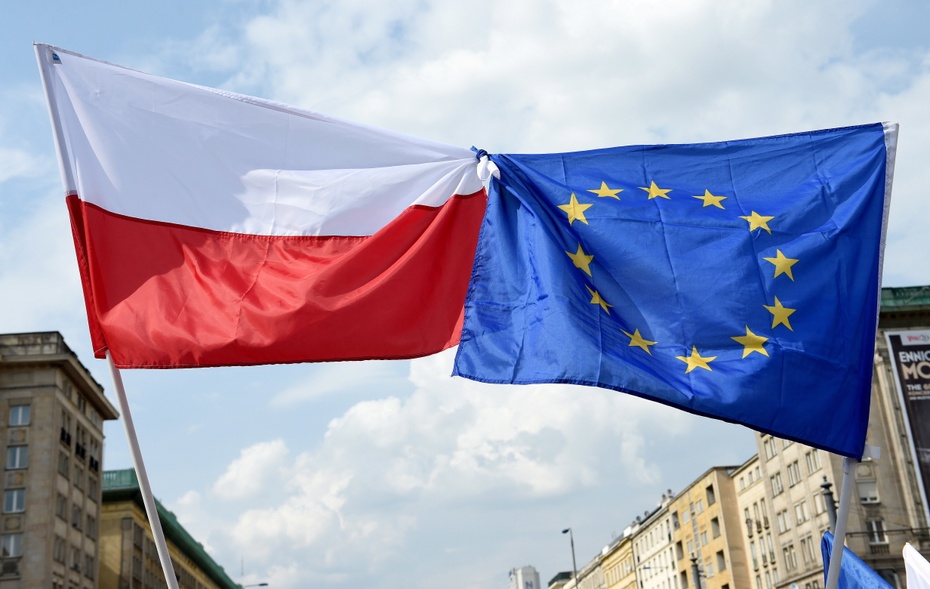 Polska w Unii Europejskiej jest od 17 lat. fot. PAP archiwum/Radek Pietruszka