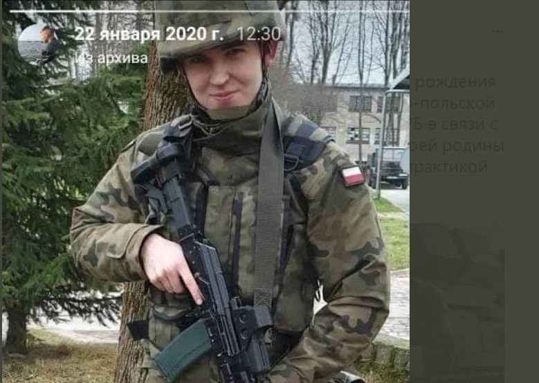 Polski żołnierz, którego poszukuje wojsko. Fot. Twitter