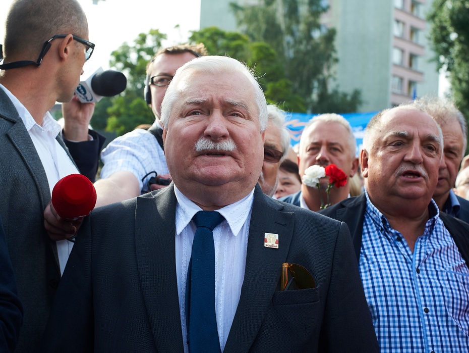 Lech Wałęsa. fot. PAP/Dominik Kulaszewicz