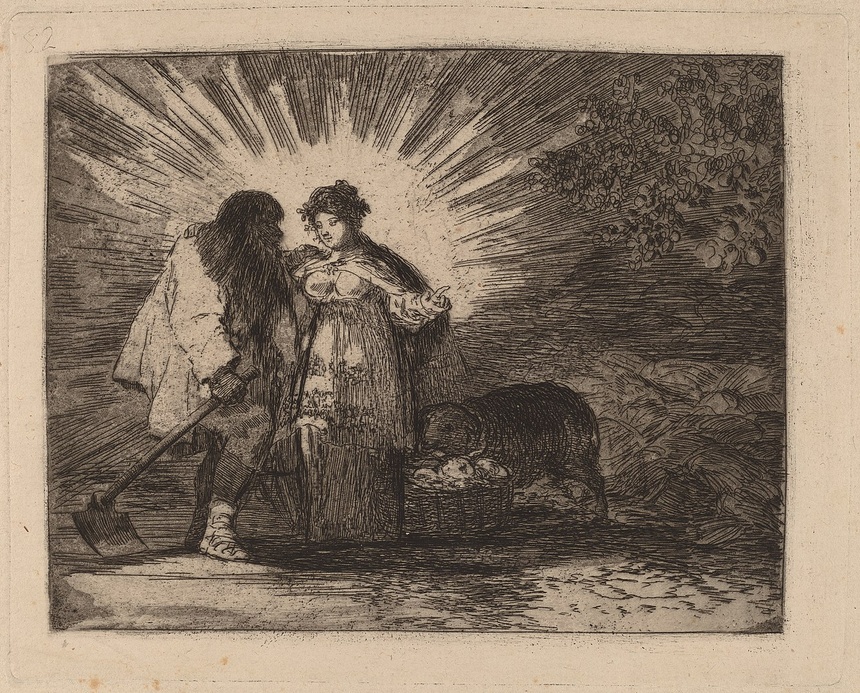 Goya, "Oto prawda", 1810/1820