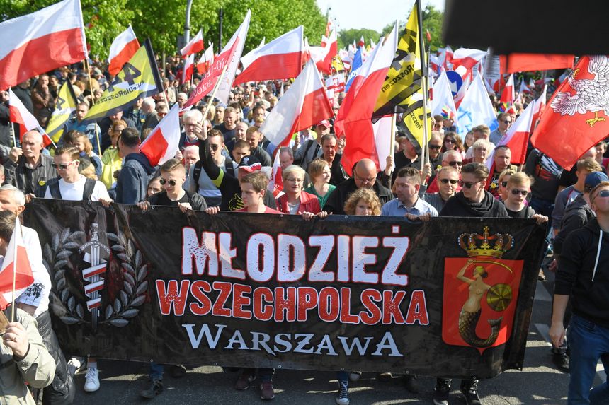 Marsz #STOP447. fot. PAP/Radek Pietruszka