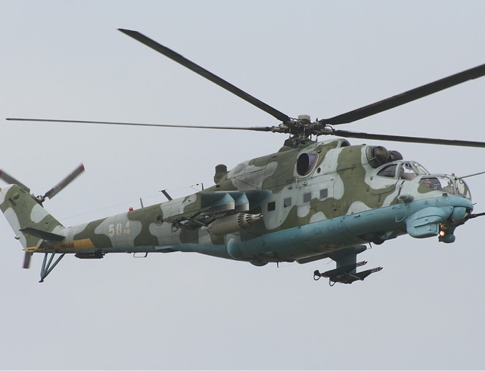 Białoruś: Polski śmigłowiec Mi-24 przekroczył granicę. Jest reakcja MSZ