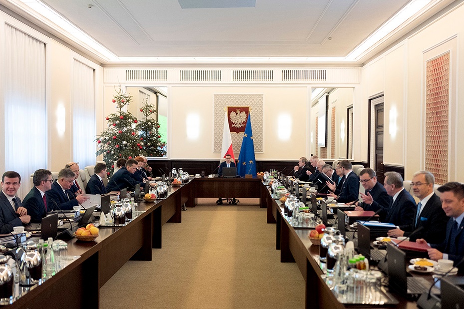 Posiedzenie Rady Ministrów.   Fot. P. Tracz / KPRM