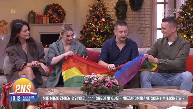 "Pytanie na śniadanie" zaprosiło pary homoseksualne. Fot. TVP VOD