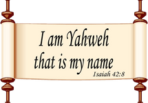 Ja jestem Jahwe, takie jest Imię Moje - w Biblii Imię Jahwe występuje prawie 7000 razy, zamienili je w tłumaczeniach na słowa: Pan i Bóg.