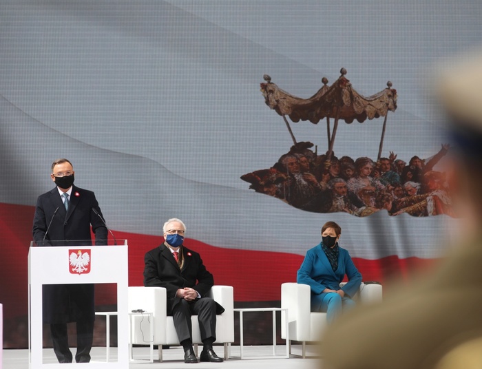 Wspólna deklaracja pięciu prezydentów z okazji 230. rocznicy Konstytucji 3 Maja