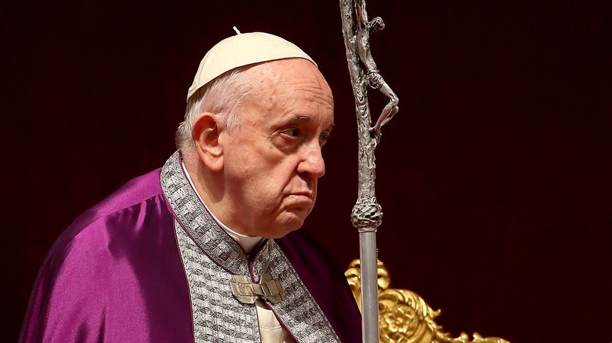 Stacja XIV: "Papież Franciszek symbolicznie kończy żywot Kościoła Katolickiego"