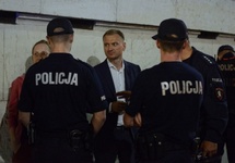 Protest przed Sejmem. fot. PAP/Jakub Kamiński