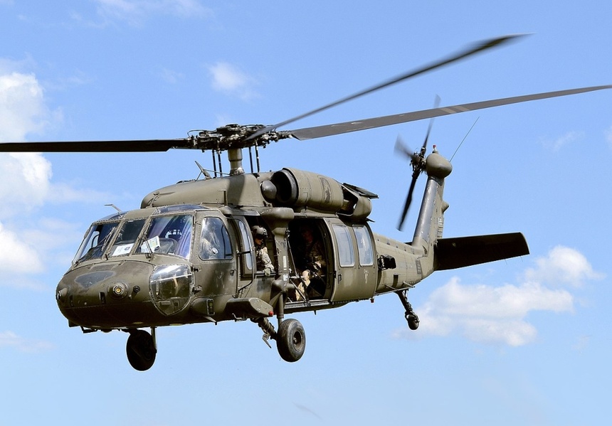 Black Hawk UH-60, zdj. ilustracyjne, fot. Gertrud Zach, U.S. Army/Released