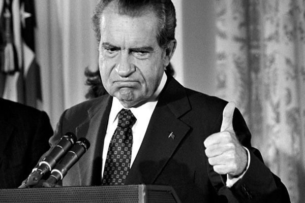 Richard Nixon (PAP/DPA, Fot: Consolidated Arnie Sachs)