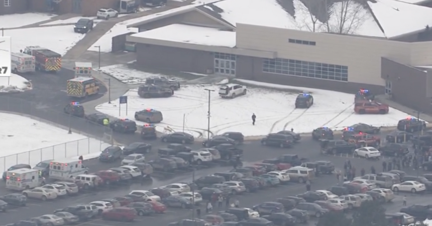 Szkoła w stanie Michigan, gdzie doszło do strzelaniny.
