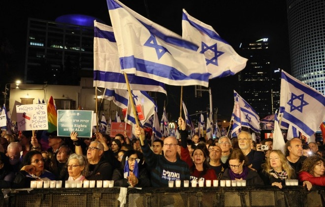 Masowe protesty w Izraelu w obronie demokracji