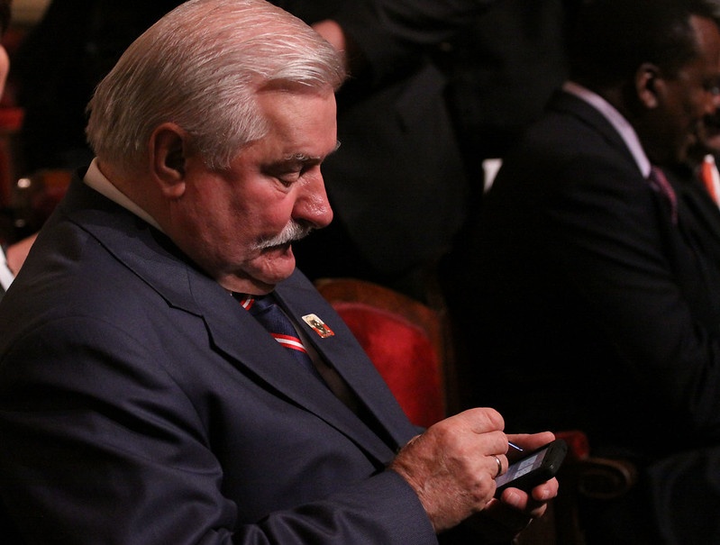 Lech Wałęsa - legendarny przywódca "Solidarności" i pierwszy niekomunistyczny prezydent Polski. fot. Flickr, MSZ (CC BY-ND 2.0)