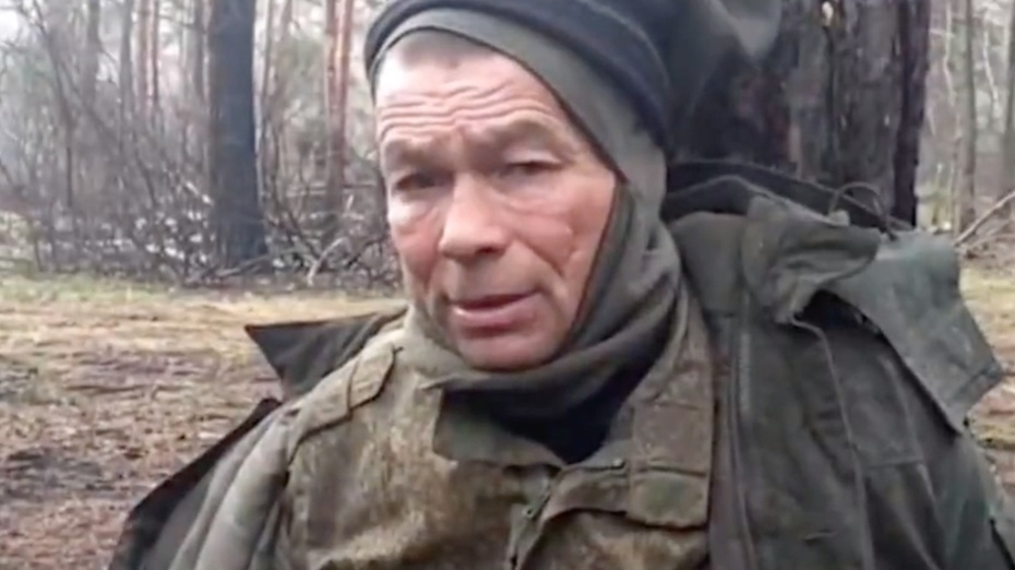 Rosjanin, który trafił do ukraińskiej niewoli twierdzi, że przyjechał walczyć z Polakami. (fot. Twitter)